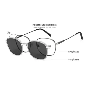 Mid Gunmetal Full Rim Round