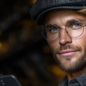 New Transparent Full Rim Rectangle